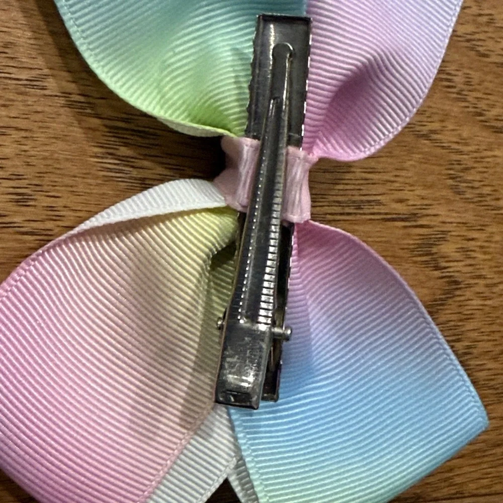 Girls JoJo Siwa Bows - Ombre Bow and Rainbow Bow
